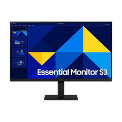 MONITOR SAMSUNG 27 PULGADAS - ESSENTIAL S3, S30GD, IPS, FHD, PLANO, 100Hz, 5ms, LS27D300GALXZX