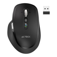 Mouse Inalámbrico Multidispositivo  VIRTUOS PRO ULTRA MI777 ACTECK Batería recargable 500 mAh -