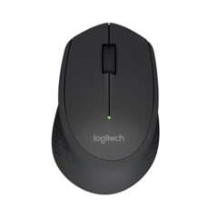 Mouse LOGITECH M280 - Negro, 3 botones, 10 m, RF inalámbrico, Óptico, 1000 DPI