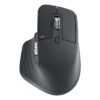 Mouse Logi MX MASTER 3S 910-007502 - dpi 200 a 8000, 7 botones, mouse recargable, alcance 10m. 1 año de garantía de hardware limitada. Color grafito claro.