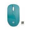 Mouse Inalámbrico ARMOR  Recargable TECHZONE color Verde - 1200 DPI, 3 Botones.