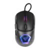 MOUSE GAME FACTOR MOG530-BK - CARCASAS INTERCAMBIABLES, PIXART 3327, 12, 000 DPI, RGB, USB, NEGRO