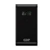 No-Break CDP R-SMART1010 1000VA/500W UPS Interactiva AVR 10 Salidas - 560 Joules, Proteccion RJ45, LCD, software 120 Vac