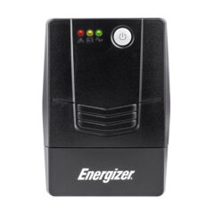 No Break Energizer 800VA/480W (ERENUPS8VA). AVR - bat. 12V/9AH, 6 contactos (4 respaldo), LED/Alarma. Cert. RoHS/NOM/CE. 2 años gtía.