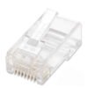 502344 PLUG RJ45 CAT6 MULTIFILAR UTP BOTE 100 PZAS ORO 15-MICRAS -