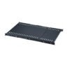 Charola INTELLINET  fija extensible de 19" - Negro, Acero, Rack shelf, 45 kg, 1U