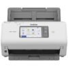 Escáner de escritorio Brother Valor ADS4700W - Dúplex, 40 ppm/80 ipm, Ethernet, Wifi, ADF hasta 80 hojas, escanea hasta 6, 000 hojas diarias