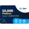 Timbres Fiscales ASPEL Paquete de 10 - 000 Timbres FACTE/10000 (Electrónico)
