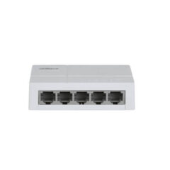 Switch para Escritorio 5 Puertos Fast Ethernet con velocidad de transmisión de 10/100 Mbps en un diseño compacto -