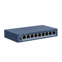 Hikvision DS-3E1309P-EI/M - Switch PoE+ Monitoreable, 8 Puertos 10/100 Mbps PoE+