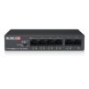 Switch PoE de 4 canales - Total power 60W, en modo CCTV puedes conectar cámaras IP hasta 250 mts
