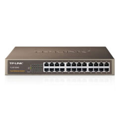 Switch TP-LINK TL-SF1024D - Plata, 24 puertos
