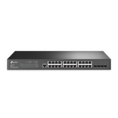 Switch TP-LINK SG3428 - Gigabit administrable JetStream L2  RJ45, 24 puertos, 10/100/1000, (4) Gigabit SFP, (1)Puerto de consola Micro USB