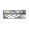Teclado Gamer Inalámbrico LEVEL PRO GK990 Balam Rush Legend Series - Color Blanco/Gris. BR-940375