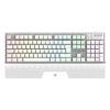 Teclado Gamer Inalámbrico DOMINATE EXPERT GK9791 Balam Rush Legend Series Conecta hasta 5 Dispositivos - Color Blanco, BR-940399