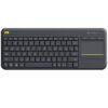 Wireless Touch Keyboard LOGITECH K400 PLUS - Negro, Inalámbrico