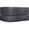 Teclado LOGITECH ERGO K860 - Bluetooth, Negro, Inalámbrico