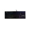 Teclado Mecánico GAME FACTOR KBG500-RD - Alámbrico, Español, Negro, RGB