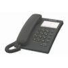 PANASONIC Telefono analogico - marcador rapido de 10 numeros para pared/escritorio, Negro