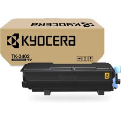 Tóner KYOCERA TK-3402 (1T0C0Y0US0). 12 - 500 páginas, Negro, Compatible: MA4500ifx, MA4500ix, PA4500x.