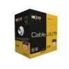 Bobina de Cable Cat.6 UTP - revestimiento tipo CM, 305M, Gris Enterprise 100  Cobre 23 AWG