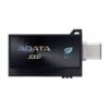 SSD Externo ADATA SC730 1TB. conectores dobles USB-C y USB-A integrados (USB 3.2 Gen2). 600 MB/s de lectura/escritura. Color NEGRO. SC730-1T-CACTI -