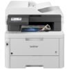 Multifuncional Láser Led Color Brother MFCL3780CDW - hasta 31 ppm B/N/Color, Full dúplex, Gigabit Ethernet, Wifi 2.4/5GHz, Cama Plana Tamaño Carta