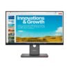 Monitor Lenovo ThinkVision P24QD-40 64B1GAR1LA - Ergonomic stand with LTPS, tiempo de respuesta 4ms, 3 años de garantia con fabricante