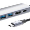 153959 Docking USB-C con Hub - 6 en 1