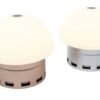LUMINARIO LED NL-1 SMARTHUB 6 PUERTOS TOUCH AMPERAJE INTELIGENTE - PROTECCION CONTRA DESCARGAS PLATA