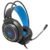AUDIFONOS HEADSET GAMING OVER-EAR NBHG KIMERA RGB ALAMBRICO 3.5MM USB PC CONSOLAS CELULAR MICROFONO FLEXIBLE INC ADAPTADOR AZUL -