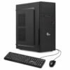 PC de Oficina QIAN - Intel N100, STOCK FAN, 8GB DDR4 1X8, Gabinete Qian MAT-01, Kit de teclado y mouse.