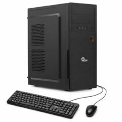 PC de Oficina QIAN - Intel N100, STOCK FAN, 8GB DDR4 1X8, Gabinete Qian MAT-01, Kit de teclado y mouse.