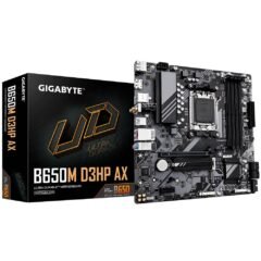 TARJETA MADRE GIGABYTE MICRO ATX B650M D3HP AX - DDR5, AM5, 256 GB, PARA AMD