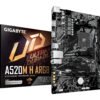 TARJETA MADRE GIGABYTE MICRO ATX A520M H ARGB - DDR4, AM4, 64 GB, PARA AMD