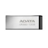 Memoria USB de 32GB UR350 3.2 Gen 1 (retrocompatible 3.0 y 2.0) - diseño elegante sin tapa. Color Metálico, negro. UR350-32G-RSR/BK
