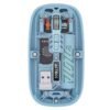 Mouse Inalámbrico Ultra Delgado Multidispositivo Aero One MI455A / hasta 3 - 200 DPI Ajustable / 2.4 Ghz + Bluetooth 5.2 / 5 Botones / Recargable / Advanced