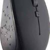 Mouse ACTECK AC-916462 - Negro, 3 botones, RF inalámbrico, Óptico, 1600 DPI
