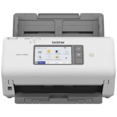 Escáner de escritorio Brother Valor ADS4700W - Dúplex, 40 ppm/80 ipm, Ethernet, Wifi, ADF hasta 80 hojas, escanea hasta 6, 000 hojas diarias