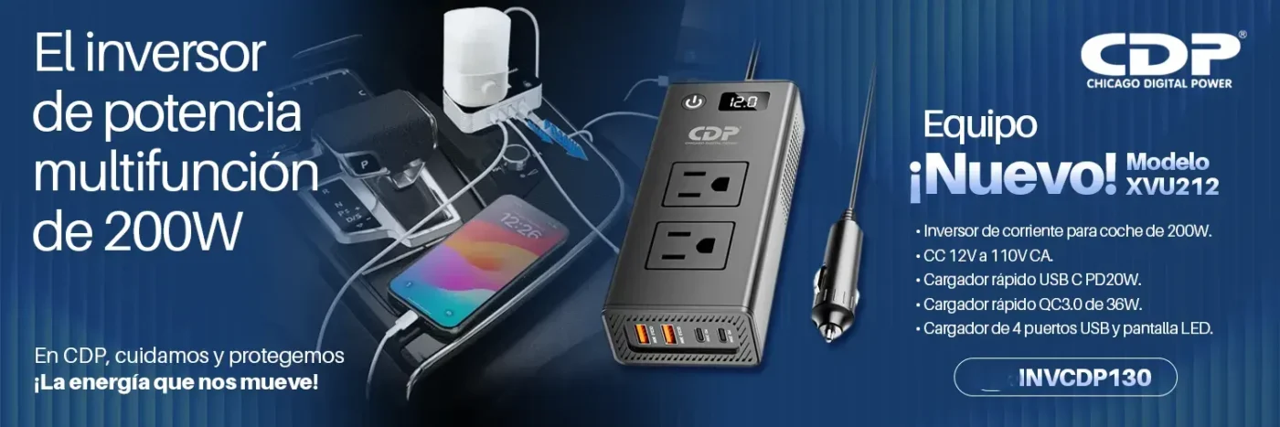sistemas y tecnología -cdp invrsor de otencia